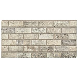 vidaXL Panneaux muraux 3D avec design de brique sable 11 Pièces EPS