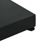 vidaXL Socles de parasol d'extérieur Noir 45 x 45 x 31.5 cm