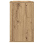 vidaXL Armoire latérale chêne artisanal 60x30x50 cm bois d'ingénierie