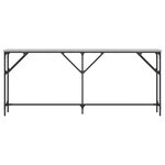 vidaXL Table console sonoma gris 180x23x75 cm bois d'ingénierie