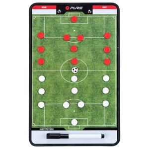Pure2Improve Tableau d'entraîneur Football 35x22 cm P2I100680