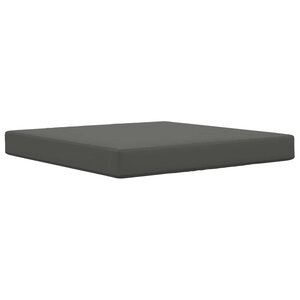 vidaXL Coussin de canapé d'extérieur Anthracite 80 x 80 x 8 cm
