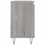 vidaXL Armoire de bain sonoma gris 65x33x60 cm bois d'ingénierie