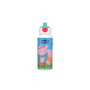 Mepal 107410065412 - Gourde pop-up Campus 400 ml - Peppa Pig