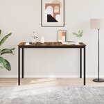 vidaXL Table de salle à manger / Table de repas Bois d'ingénierie