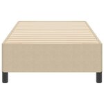 vidaXL Lit à ressorts Vert gris 80 x 200 cm Velours