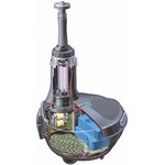 Hozelock pompe et filtre de fontaine tout-en-un easyclear 4500 l/h