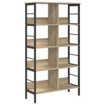 vidaXL Étagère Chêne Sonoma 82 x 32 x 144 5 cm Bois d'ingénierie