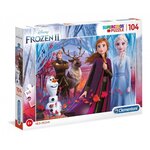 CLEMENTONI - 27274 - 104 pieces - La Reine des Neiges 2