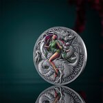 ORIENTAL LUNG Dragonology 2 Oz Silver Coin 2000 Francs Cameroon 2024