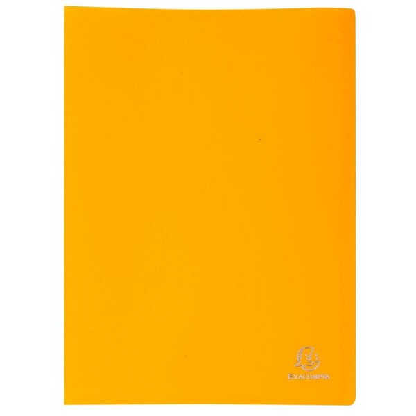 Porte-vues 20 vues jaune - exacompta