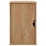 vidaXL Armoire murale de salle de bain OTTA 35x30x55 cm bois massif