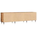 vidaXL Meuble TV vieux bois 150x30x44 5 cm bois d'ingénierie