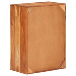 vidaXL Buffet 55x33x75 cm bois massif d'acacia