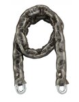 THIRARD - Chaîne acier cémenté zingué Loops  vélo  barrières  Ø 8mm  0.9m  gaine PVC