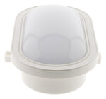 Hublot ovale LED 5 5W 450lm 4000k IP44 - Blanc