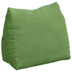 vidaXL Coussin de Dos Vert clair 60 x 20 x 50 cm