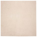vidaXL Tapis en Fourrure Synthétique de Lapin Olite Taupe 160 x 160 cm