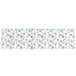 vidaXL Coussin de chaise longue motif de feuilles tissu oxford