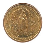 Mini médaille monnaie de paris 2008 - chemin du jubilé de lourdes