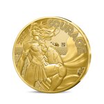 DC COMICS Monnaie de 250€ Or WONDER WOMAN - COURAGE