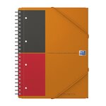 MEETINGBOOK A4+ 160p 90g lignée 6mm couverture polypro OXFORD