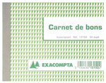 Manifold 'Bon pour' 105 x 135 mm 50 Feuillets Dupli EXACOMPTA