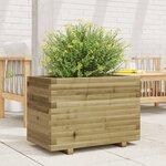 vidaXL Jardinière 70x40x49 5 cm bois de pin imprégné