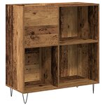 vidaXL Cabinet média chêne fait main 84 5x38x90 cm en bois d'ingénierie