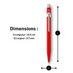 Porte-mines 844 Classic Line  0 07 mm  rouge CARAN D'ACHE