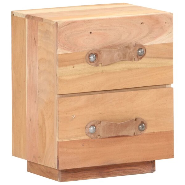 vidaXL Table de chevet 40x30x50 cm Bois de récupération massif