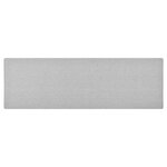 vidaXL Tapis de couloir Gris clair 80x250 cm