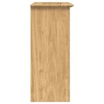 vidaXL Cabinet de salle de bain BODO Marron miel 70 x 35 x 80 cm