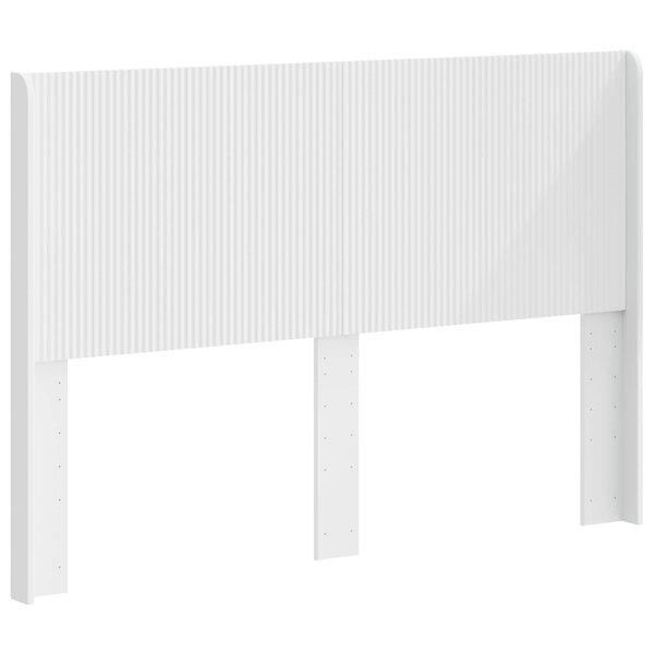 vidaXL Tête de lit Blanc