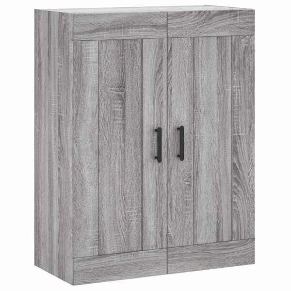 vidaXL Armoire murale sonoma gris 69 5x34x90 cm bois d'ingénierie