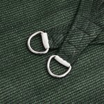 vidaXL Voile d'ombrage 160 g/m² Vert foncé 5x5 m PEHD