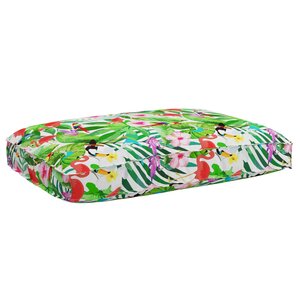 vidaXL Coussin Floral Multicolore 120 x 80 x 12 cm Tissu Oxford