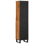 vidaXL Buffet 38x34x160 cm bois d'acacia massif