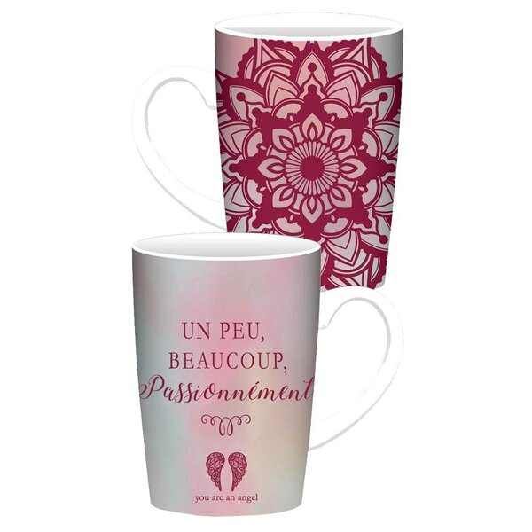 Tasse en céramique you are an angel un peu...
