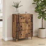 vidaXL Armoire à tiroirs Bois ancien 66 x 34 5 x 90 cm