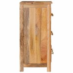 vidaXL Buffet Marron 55 x 35 x 75 cm bois de manguier massif
