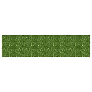 vidaXL Écran de balcon avec feuilles Vert et jaune 600 x 150 cm
