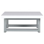 vidaXL Meuble de salle de bain en deux pièces Céramique Blanc