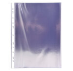 Sachet 10 pochettes perfo. PVC 8/100° x 10 EXACOMPTA