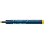 Marqueur permanent Maxx 130 Pte Ogive 1-3 mm Jaune SCHNEIDER