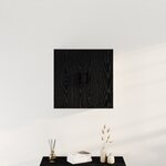 Meuble murale vidaXL Chêne noir 60x31x60 cm Bois d'ingénierie