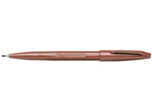 Stylo feutre Sign Pen S 520 brun PENTEL ARTS
