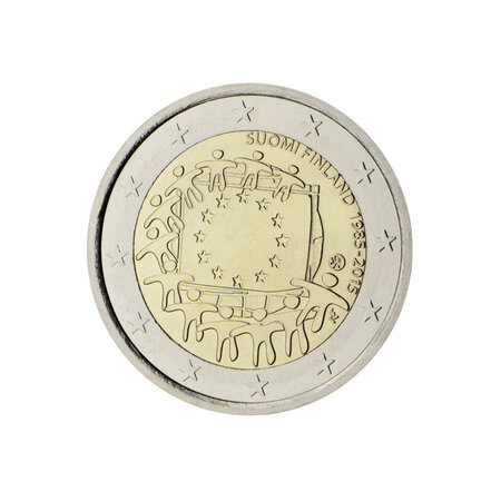Finlande 2015 - 2 euro commémorative 30 ans du drapeau européen