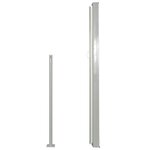 vidaXL Auvent latéral rétractable de patio 170x300 cm Crème