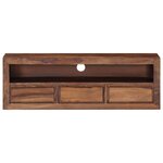 vidaXL Meuble TV 120x30x40 cm Bois solide